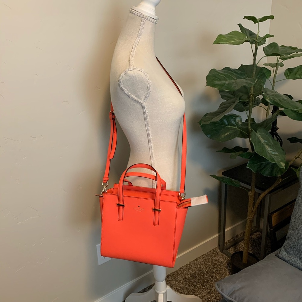 SOLD Kate Spade Cedar Street Hayden Bright Papaya - Picture 2 of 12